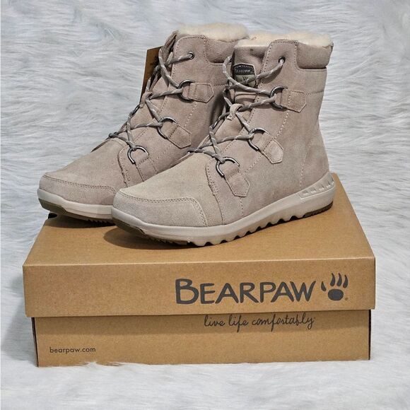 LAST PAIR!! NWT, Bearpaw, Tyra, waterproof, suede boots. - Picture 1 of 10